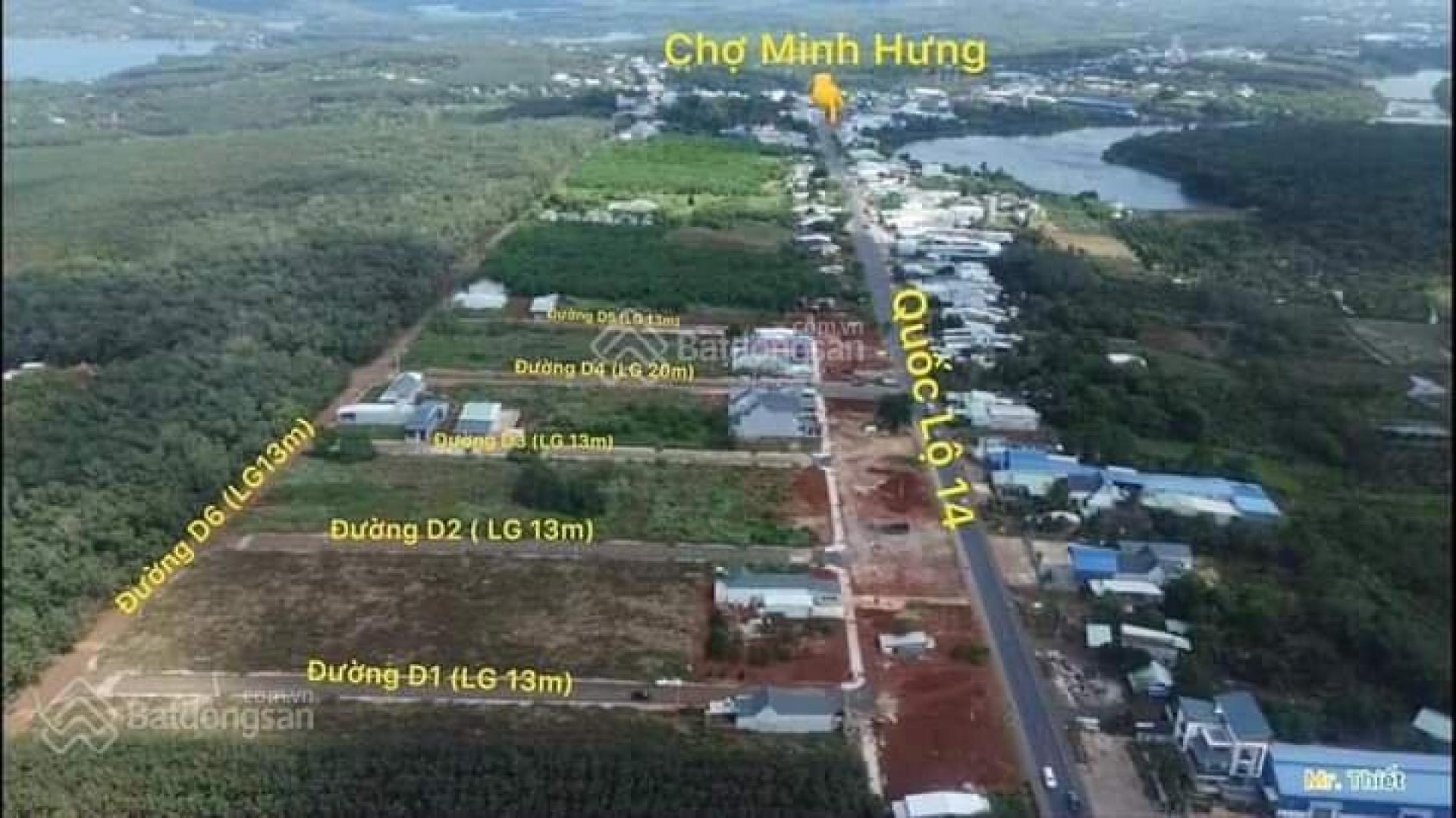 Tái Định Cư Minh Hưng lô góc 7x30 full thổ cư ngay dân cư đang ở, giá 1,8 tỷ LH 0846999943 image-thumb-0